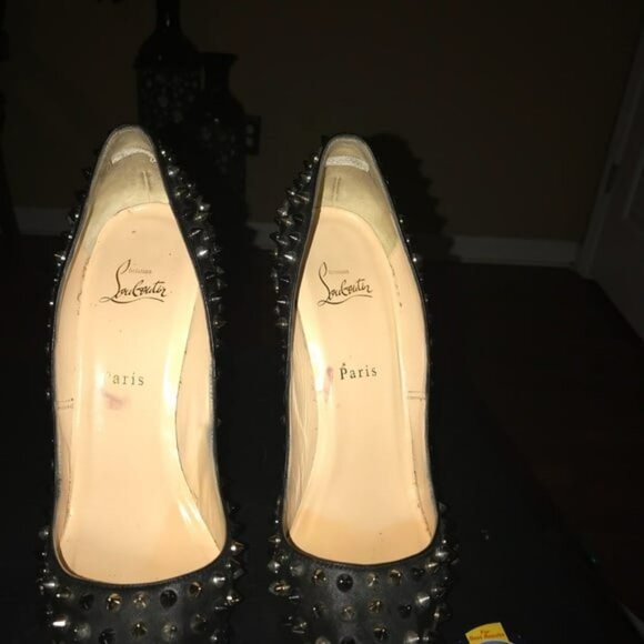 Spikked Studded Christian Louboutin So Kate size 10 - Picture 2 of 5